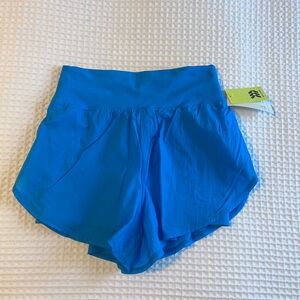 NWT Blue all in motion Athletic Shorts Size S